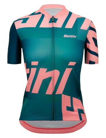 Santini Santini KARMA LOGO Kadın Bisiklet Forması 3S940L75CKARMALOGO