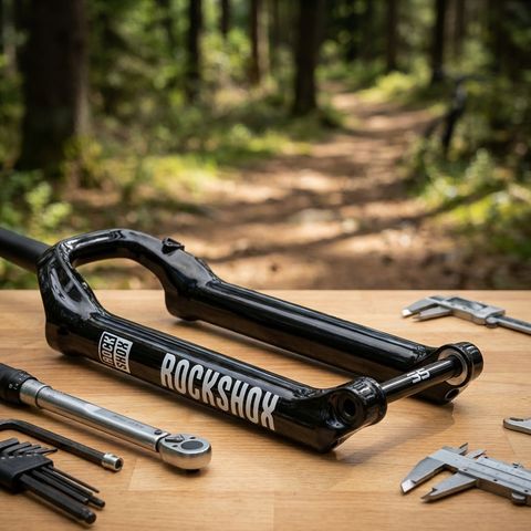 RockShox RockShox Lower Leg 35G 27.5" 15x110Boost 11.4018.091.044,Gloss Black,2020+