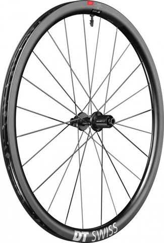 DT Swiss DTSwiss DT Swiss Laufrad ERC 1100 DICUT Disc 622 x 35 mm schwarz - aerodynamisches Carbon-Endurance-Vorderrad