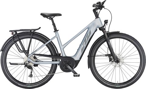 Ktm KTM Macina Tour P510 - 500 Wh - 28 Zoll - Trapez - azzurro silver matt (grey+blue) - Größe 56 CM