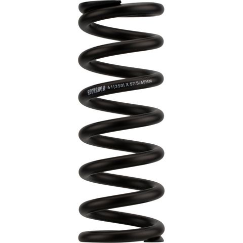 RockShox RockShox SPRING, METRIC COIL, LENGTH 151MM, SPRING TRAVEL (57.5-65MM) schwarz 250 lbs/inch