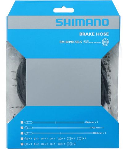 Shimano SHIMANO Bremsleitung SM-BH90-SBLS 4K Bremsleitung - 1700mm