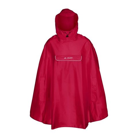 VAUDE Vaude Valdipino Poncho - 2026 - red uni - Größe M