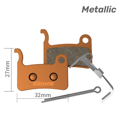 Ezmtb EZmtb BP1102 Metal Shimano A01S Muadili Disk Fren Balatası