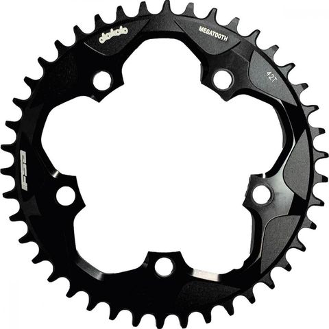 Fsa FSA Kettenblatt Road Super Megatooth 5-Arm 110 mm x 44 T - MegaTooth Zahnprofil für sichere Kettenführung