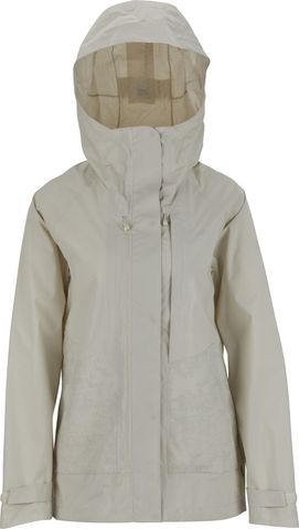VAUDE VAUDE Womens Comyou Rain Jacke ecru 38