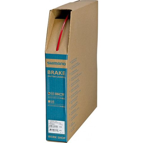 Shimano SHIMANO Bremszugaußenhülle SLR 40 m Bremszugaußenhülle Rot