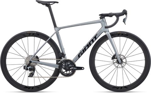 Giant Giant TCR Advanced Pro 1-AXS - 28 Zoll - Diamant - 2027 - tech silver - Größe L