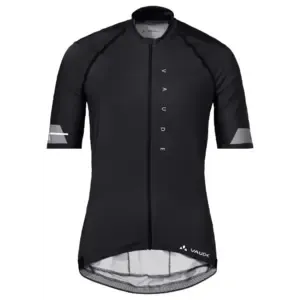 VAUDE VAUDE Furka FZ II Fietsshirt Korte Mouwen Zwart Dames M