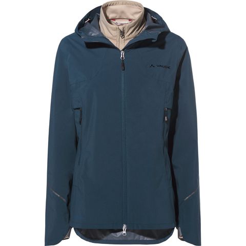 VAUDE VAUDE Womens Yaras 3in1 Jacket dark sea-linen 36