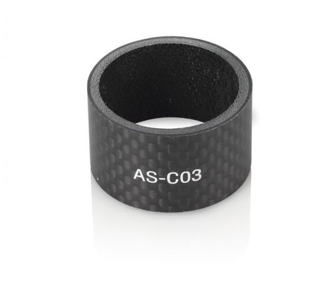 XLC XLC A-Head Spacer schwarz 20 mm 1 1/8 Zoll Carbon