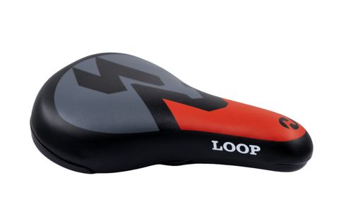 Loop Loop ZY-9408-C 235x155mm Çocuk Bisiklet Selesi Siyah-Gri-Kırmızı