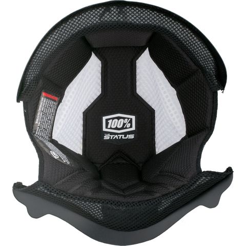 100% 100% Kopfpolster für Status Youth Helm grey
