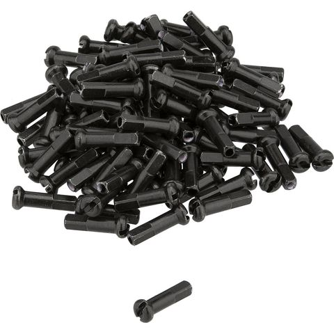 DT Swiss DT Swiss Pro Lock® Messing-Nippel 1,8 mm / 2,0 mm - 100 Stück schwarz 16 mm / 2,0 mm Durchmesser