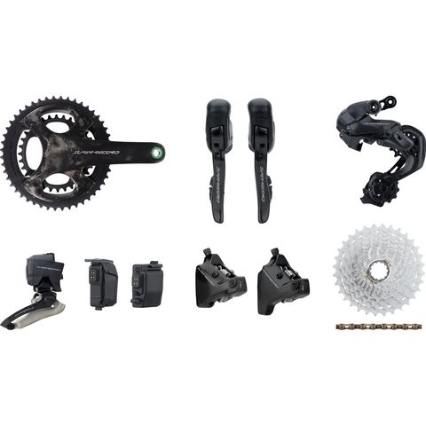 Campagnolo Campagnolo Super Record Wireless Gruppe 2x12-fach 32-48 140/160 carbon Anlöt 11-32 170,0 mm ohne