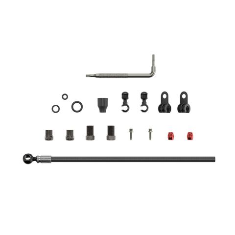 Sram SRAM Road/MTB schijfremleiding voor remmen met zwarte Banjo 2000mm