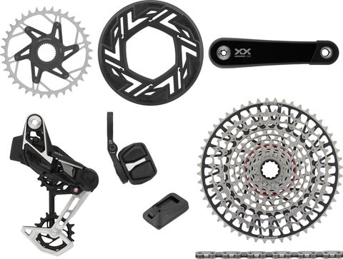 Sram SRAM XX Eagle Transmission AXS 1x12-fach E-MTB Gruppe für Bosch black SRAM XD 10-52 SRAM XD 165,0 mm ohne ohne 36