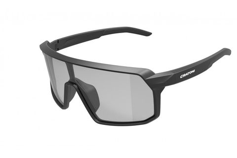 Cratoni Cratoni Sonnenbrille Skyvision sw matt , Glas smoke, nicht verspiegelt