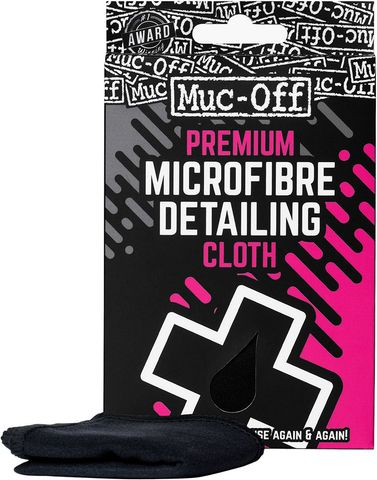 Muc Off Muc-Off Premium Microfasertuch Detailing - black