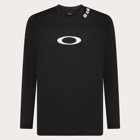 Oakley Oakley Free Ride RC LS Jersey Mtb Bisiklet Forması FOA405473 02E Blackout - SİYAH / L