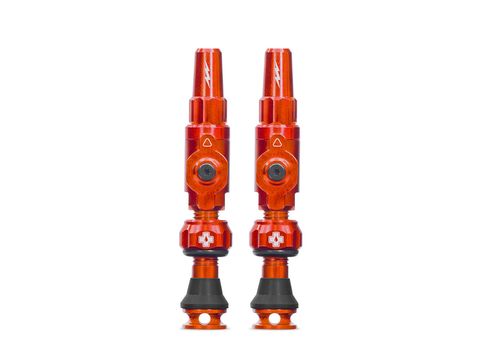 Muc Off Muc Off Ventile für Tubeless, Big Bore Lite - orange 45 mm