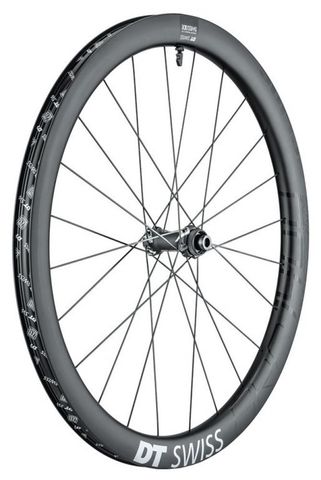 DT Swiss DTSwiss DT Swiss Laufrad GRC 1400 Spline Disc 584 x 24 mm schwarz - aerodynamisches Carbon-Gravel-Hinterrad