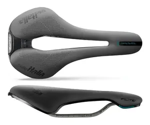 Selle Italia SELLE ITALIA FLITE Boost Gravel TI 316 Superflow S3 Zadel Grijs