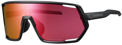 Shimano SHIMANO TECHNIUM MATTE BLACK RIDESCAPE RD Brille - robustes Vollranddesign für Strasse und Offroad