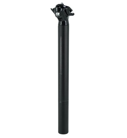 Tec Tec 31.6/350mm Alüminyum Kızaklı Sele Borusu Siyah