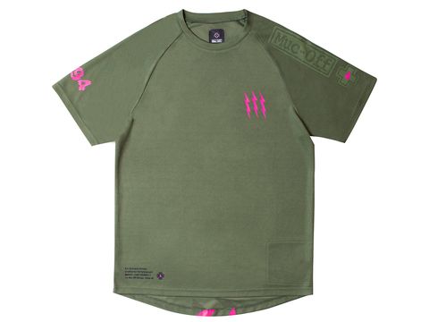 Muc Off Muc Off MTB Trikot kurzarm - Grün/Pink XS