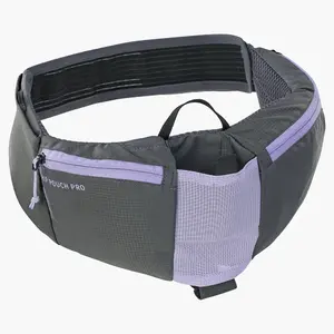 EVOC EVOC Hip Pouch Pro Hardloop Heuptas + Bidon 0.55L Grijs/Paars