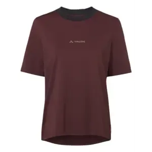 VAUDE VAUDE Loamer MTB Fietsshirt Korte Mouwen Donkerrood Dames XS