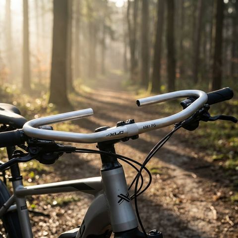 XLC XLC Trekking Multi-Bar HB-C05 Ø 25,4mm, 585mm, silber matt