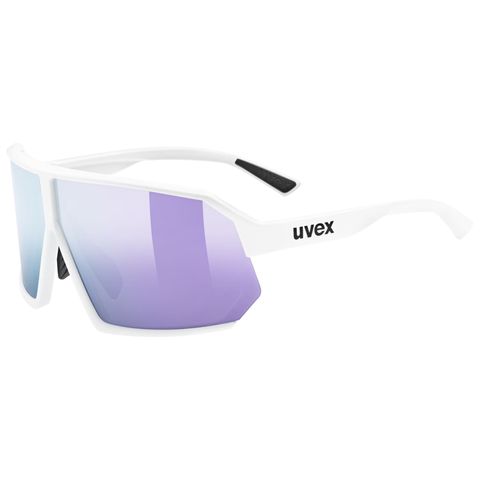 Uvex uvex SPORTSTYLE 237 Sportbrille white matt/mirror lavender