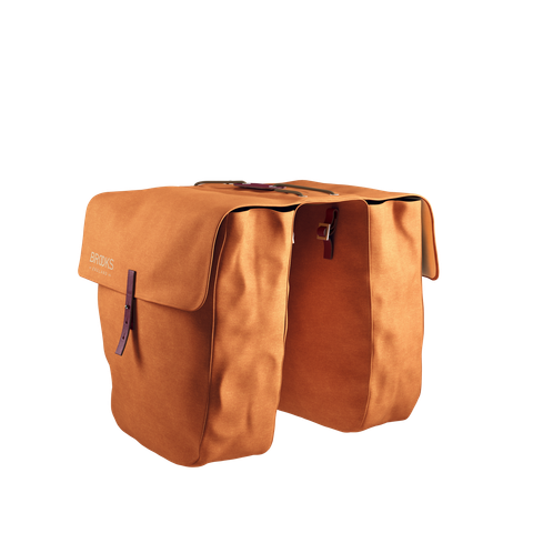 Brooks Brooks Bricklane Panniers - Goosebeack/Maroon