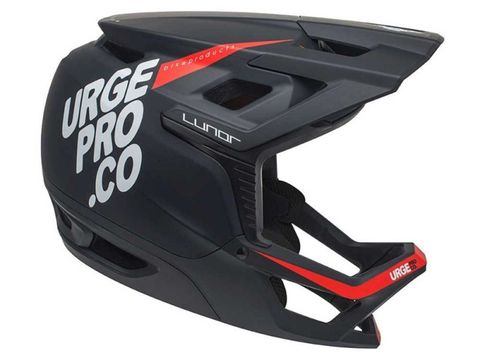 Urge Urge Lunar Fullface Kask - Siyah/Kırmızı