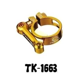 Token Token TK1663 Shark Sele Kelepçesi Altın Sarısı 31,6mm