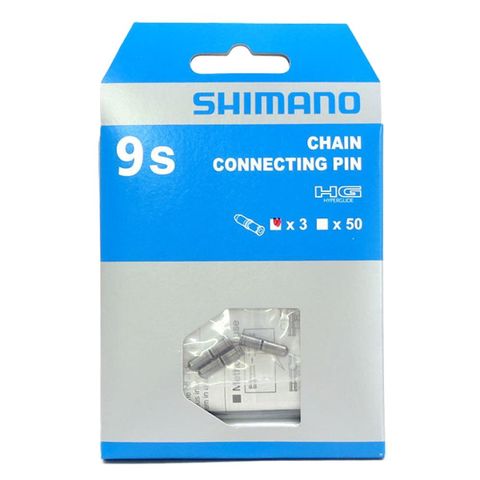 Shimano SHIMANO Kettennietstift 9-fach - 3 Stück Ersatzstifte für 9-fach Fahrradketten
