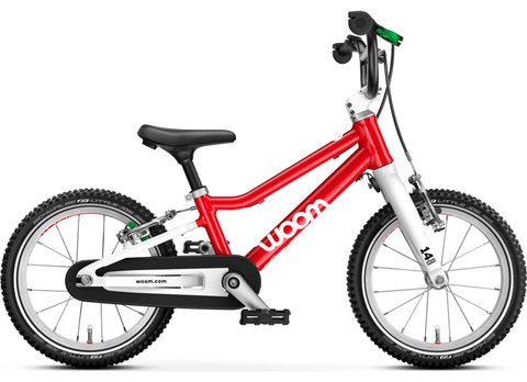 woom Woom GO 2 14 Inch Kinderfiets 2026 Blauw