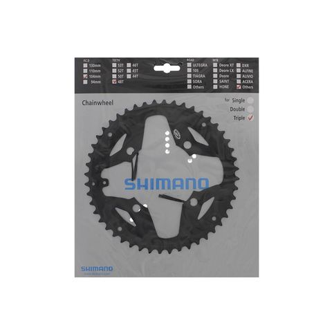 Shimano Shimano Aynakol Dişlisi FC-M391 48T 3x9S