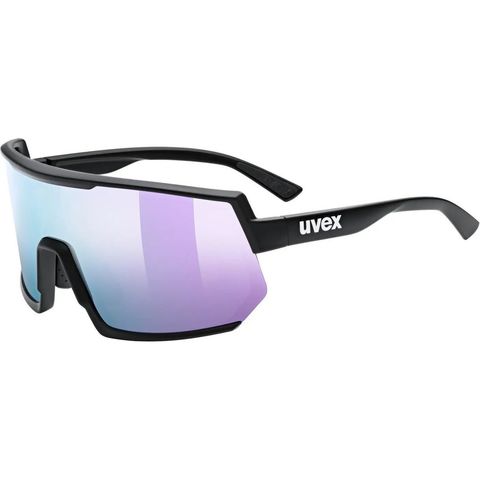 Uvex uvex sportstyle 235 Sportbrille black mat mirror lavender