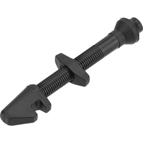 DT Swiss DT Swiss Tubelessventil Alu schwarz 26-35 mm