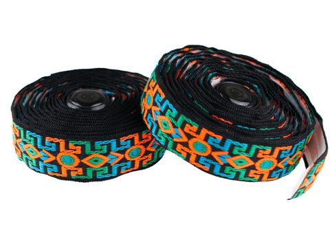 Blb-brick-lane-bikes BLB Brick Lane Bikes Pro Woven Bar Tape BRBN, 2,5 mm - Tribal Orange