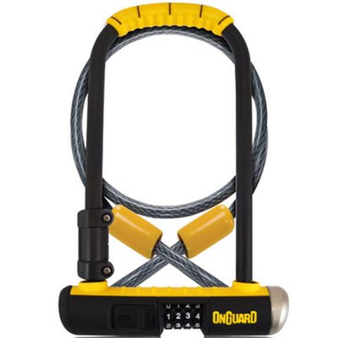 Onguard Onguard Şifreli U-Kilit 8012C Bulldog Combo Dt Kablolu