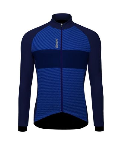 Santini Santini COLLE Erkek Uzun Kollu Bisiklet Forması Kışlık Büyük Beden AW216075COLLE