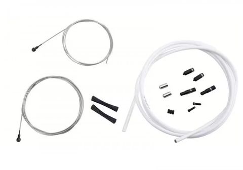 Sram SRAM Schalt-/ Bremskabel-Kit SlickWire Pro weiß - präzise Schalt- und Bremsperformance für Rennrad & MTB