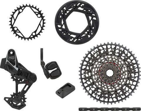 Sram SRAM X0 Eagle Transmission AXS 1x12-fach E-MTB Gruppe black SRAM XD 10-52 SRAM XD ohne ohne 34