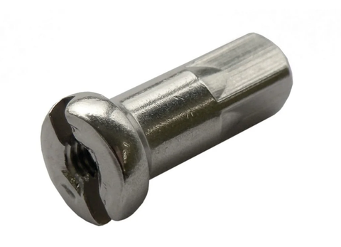DT Swiss DT-Swiss Standard Messing-Nippel 2mm Durchmesser - 100 Stück - silber 12 mm