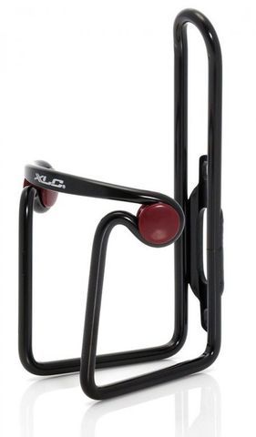 XLC XLC Trinkflaschenhalter Alu BC-A02 schwarz/matt, Polster rund