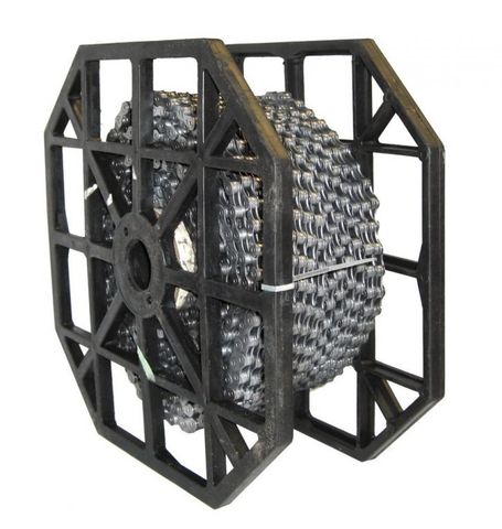Kmc KMC X11 11-fach Kette 50 m Rolle - Langlebige Fahrradkette Silber-Schwarz